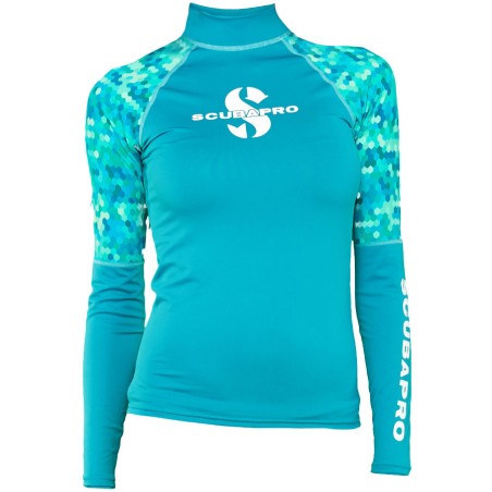 Tout neuf Rashguard Scubapro UPF 50 manches longues Femme